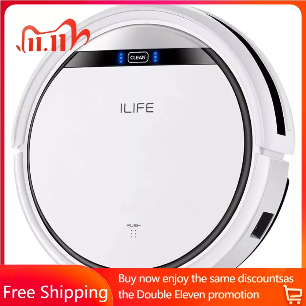 

Electric sweeping machine, slim, automatic self charging robot vacuum cleaner, daily cleaning, pet hair, hard floors, carpets