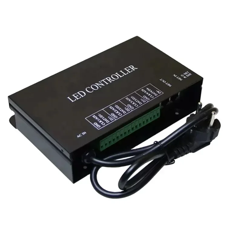 Фото 2026 H802RA 4-портовый контроллер вывода RGB RGBW Pixel Ethernet DMX Поддержка DMX512 UCS512 UCS1903 WS2811 SK6812 APA102 №2
