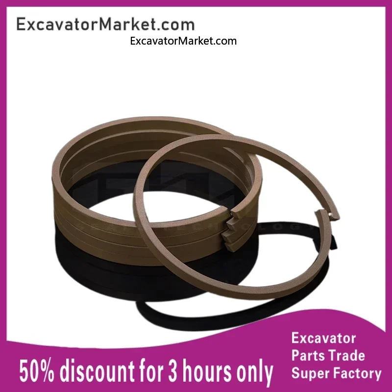 Противообрастающее кольцо типа Kzt гидравлический цилиндр из ПТФЭ экскаватор с