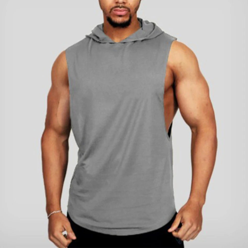 Sleeveless Bodybuilding Hoody