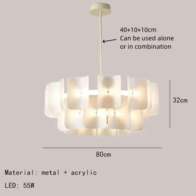 

Подвесной светильник fensycoco акриловый LED