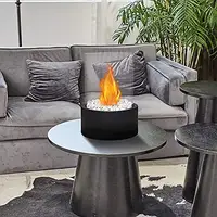 Tabletop Fire Pit Upgraded Tabletop Portable Fireplace Ventless Tabletop Bio Ethanol Fireplace Fire Pit Fire Bowl Pot Fireplace