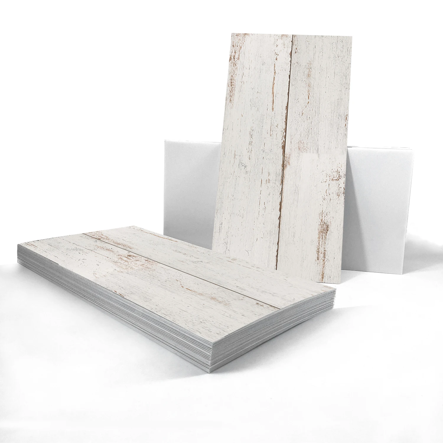 

Vinyl Floor Wall Tile Sticker, Non-slip Sticky Back for Kitchen Bathroom Self-adhesive Peel and Stick PVC Vintage Lace Wood