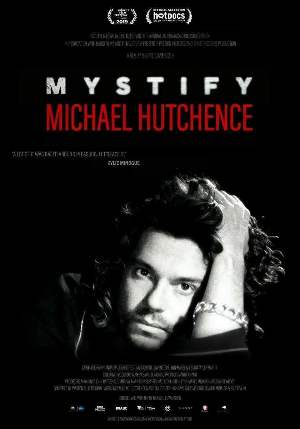 J022 Mystify Michael Hutchence 2019 фильм из фильма шелковый постер настенная наклейка украшение