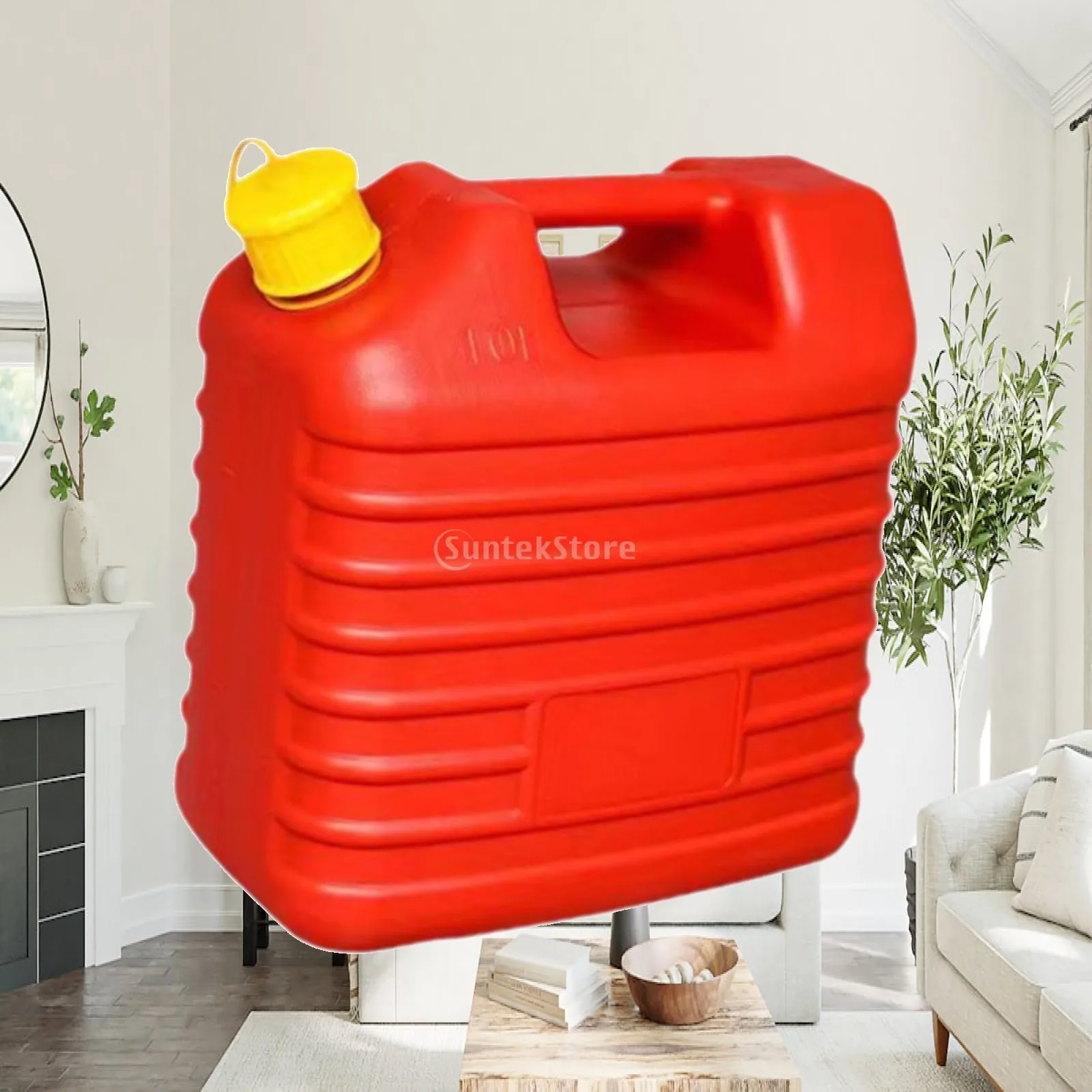 Фото Прочный контейнер для хранения масла и жидкостей из HDPE, большой емкости, для аварийного запаса топлива в автомобилях и грузовиках №1