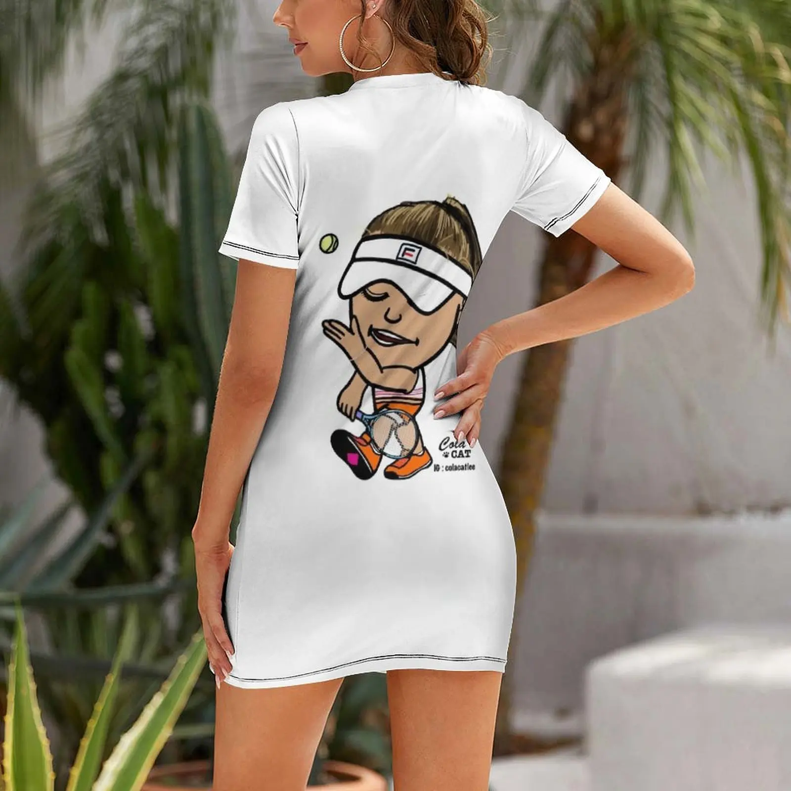 Платье София Кенин из полиэстера и спандекса