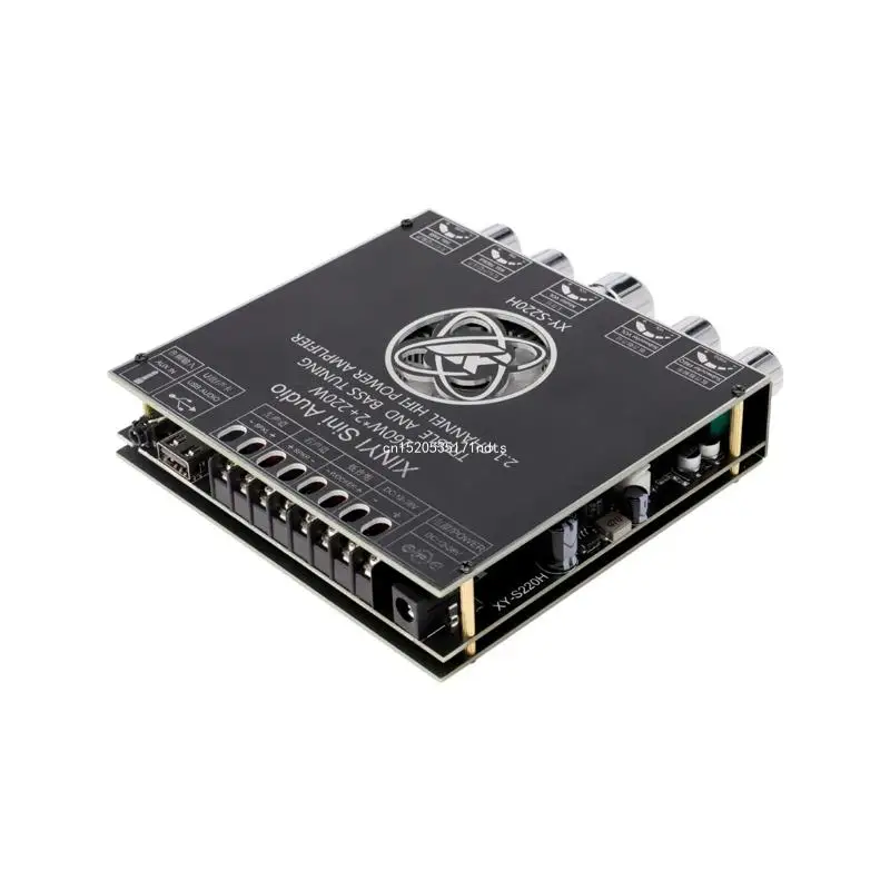 Плата усилителя мощности TDA7498 совместимая с Bluetooth модуль 160 Втx2 + 220 Вт входы BT AUX