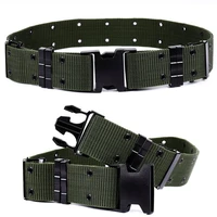 adjustable outdoor survival tactical emergency rescue canvas military waist belt