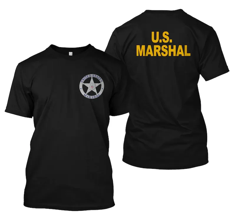 

New Police Department US Marshal United States Special Force Rescue T-shirt