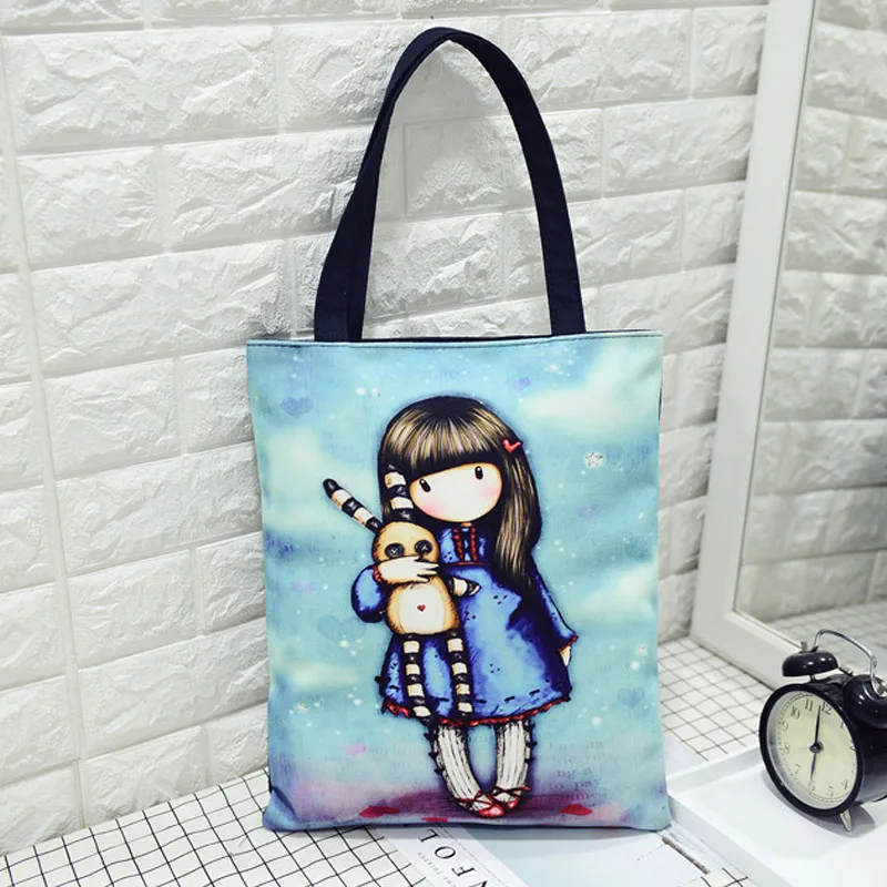 Модная повседневная женская сумочка с мультяшным принтом Высококачественная