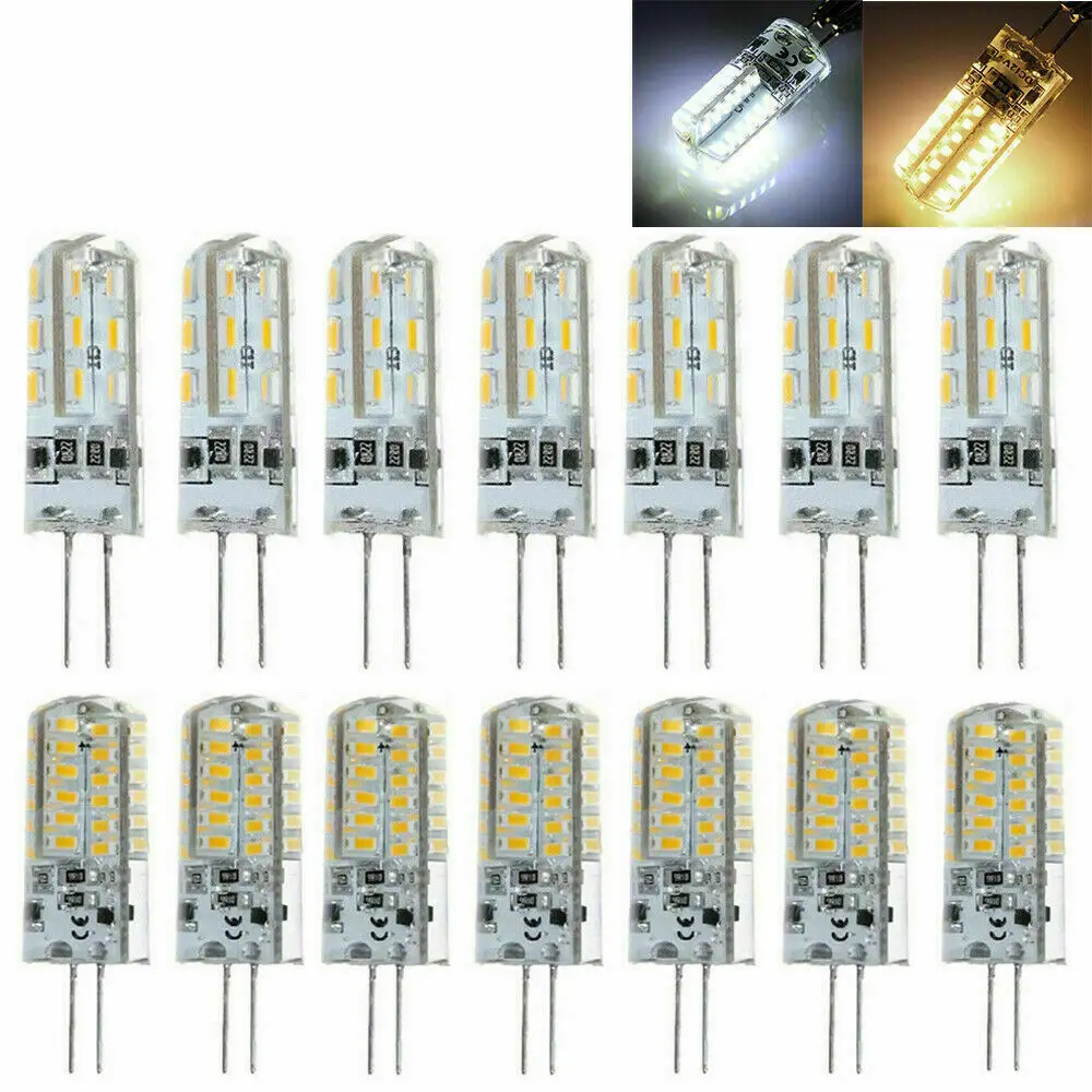 

10PCS Mini G4 LED Lamp COB LED Bulb 3W 5W 9W 12W DC AC 12V LED G4 Light 360 Beam Angle Chandelier Light Replace Halogen G4 Lamps
