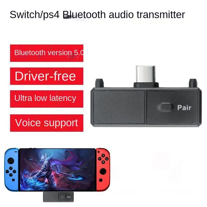 

New Mini Wireless Bluetooth Receiver Adapter 5.0 Audio Transmitter Stereo Bluetooth Type-C Wireless Adapter for Laptop TV PC NS