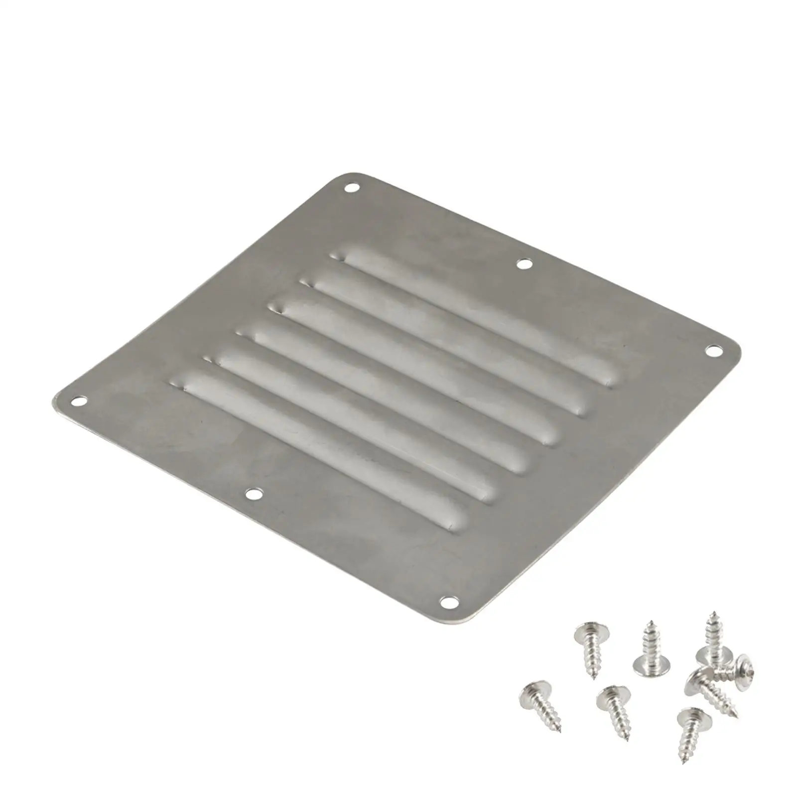 

Stainless Steel Air Vent Louver 5" Repair Parts Assembly Louvered Vent Air Grill