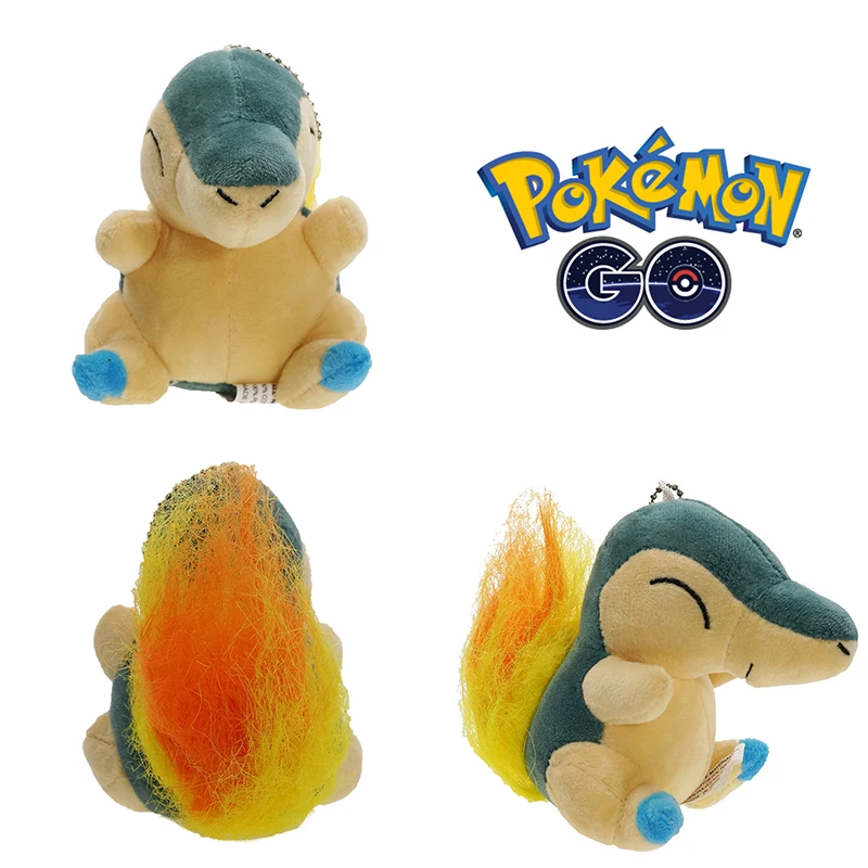 

Плюшевая игрушка в виде покемона, Cyndaquil Пикачу; Чаризард Doll baby kawaii, декор для комнаты, Аниме фигурки, маленькие мягкие игрушки-животные для де...
