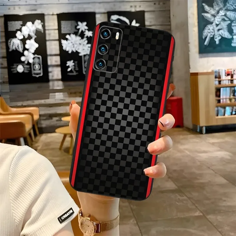 Чехол для телефона с изображением гоночного автомобиля Huawei Mate 30 20 40 10 9 8 Pro S 20X 5G 40E