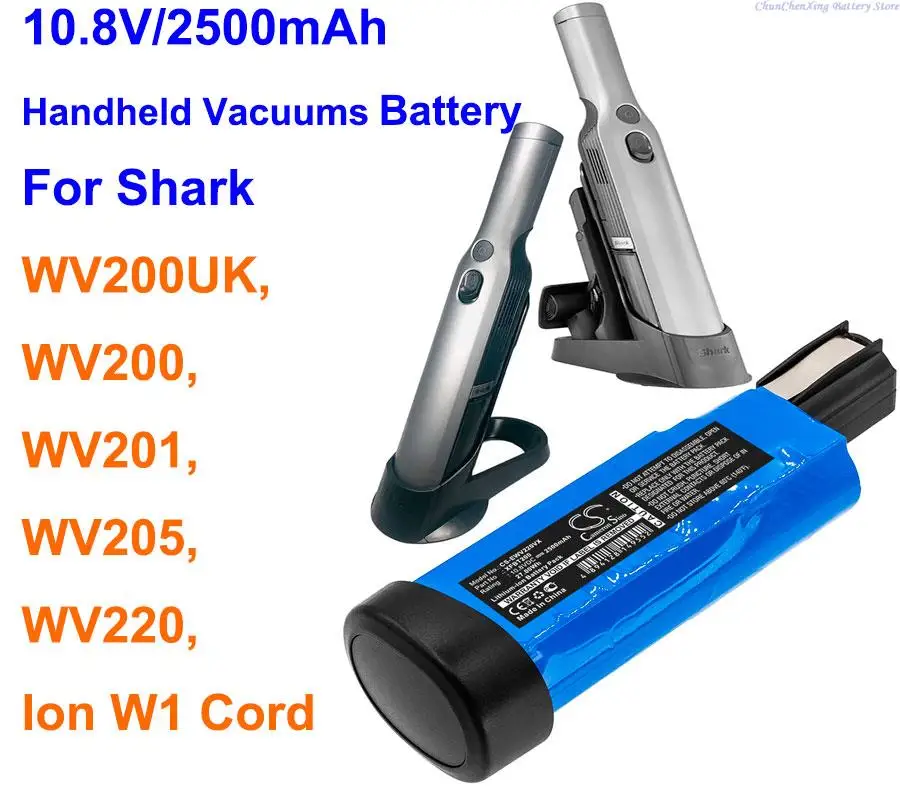 

Cameron Sino 2500mAh Vacuum Cleaner Battery XFBT200,XFBT200EU for Shark Ion W1 Cord, WV200, WV200UK,WV201,WV205,WV220