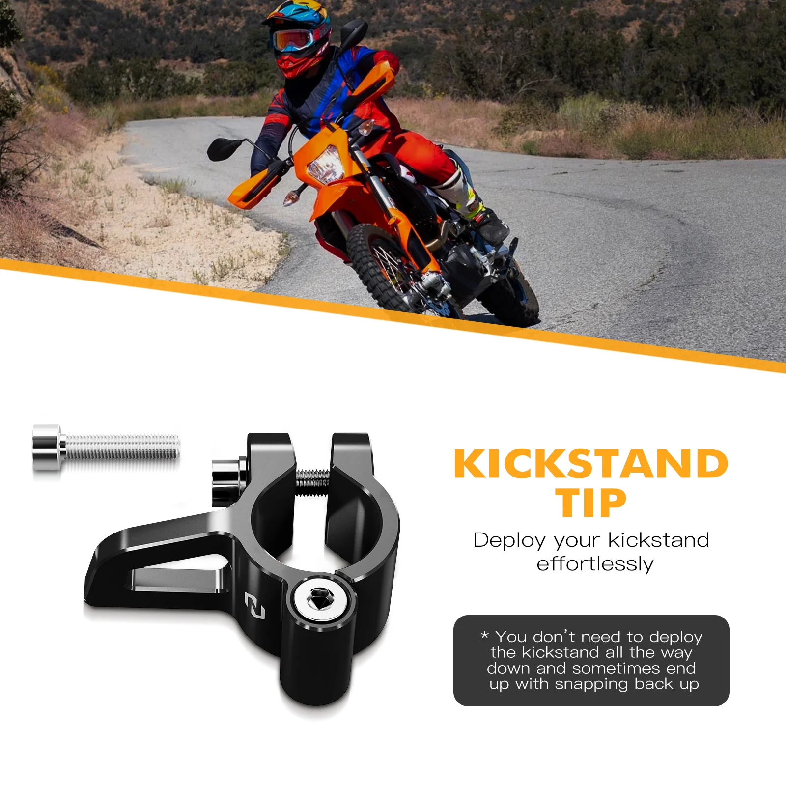 Боковая подставка для мотоцикла Husqvarna 701 Enduro 2016-2023 690 KTM R 2008-2024 GasGas 700ES 2022-024