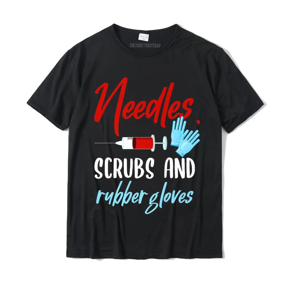 

Футболка Phlebotomist, забавные перчатки с иглами, Подарочная Высококачественная футболка, Топы И Футболки, простой Повседневный хлопковый Мужской Топ, европейские футболки