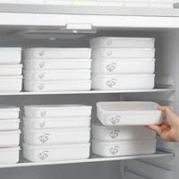 kitchen food fresh storage box containers reusable pp box meat vegetable storage refrigerator organizer kichen tools