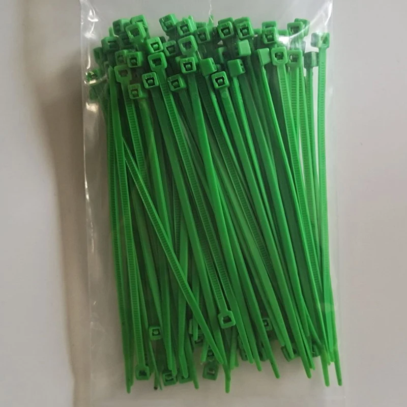 

Самоблокирующаяся пластиковая нейлоновая кабельная стяжка, черно-белая, красочная 3X100 150 200 4X150 200 5X200, крепежное кольцо, промышленный провод, кабель