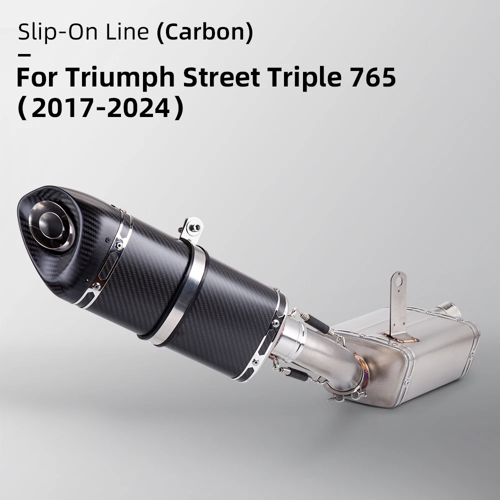 Выхлопная труба мотоцикла высокого качества из углеродного волокна аксессуары