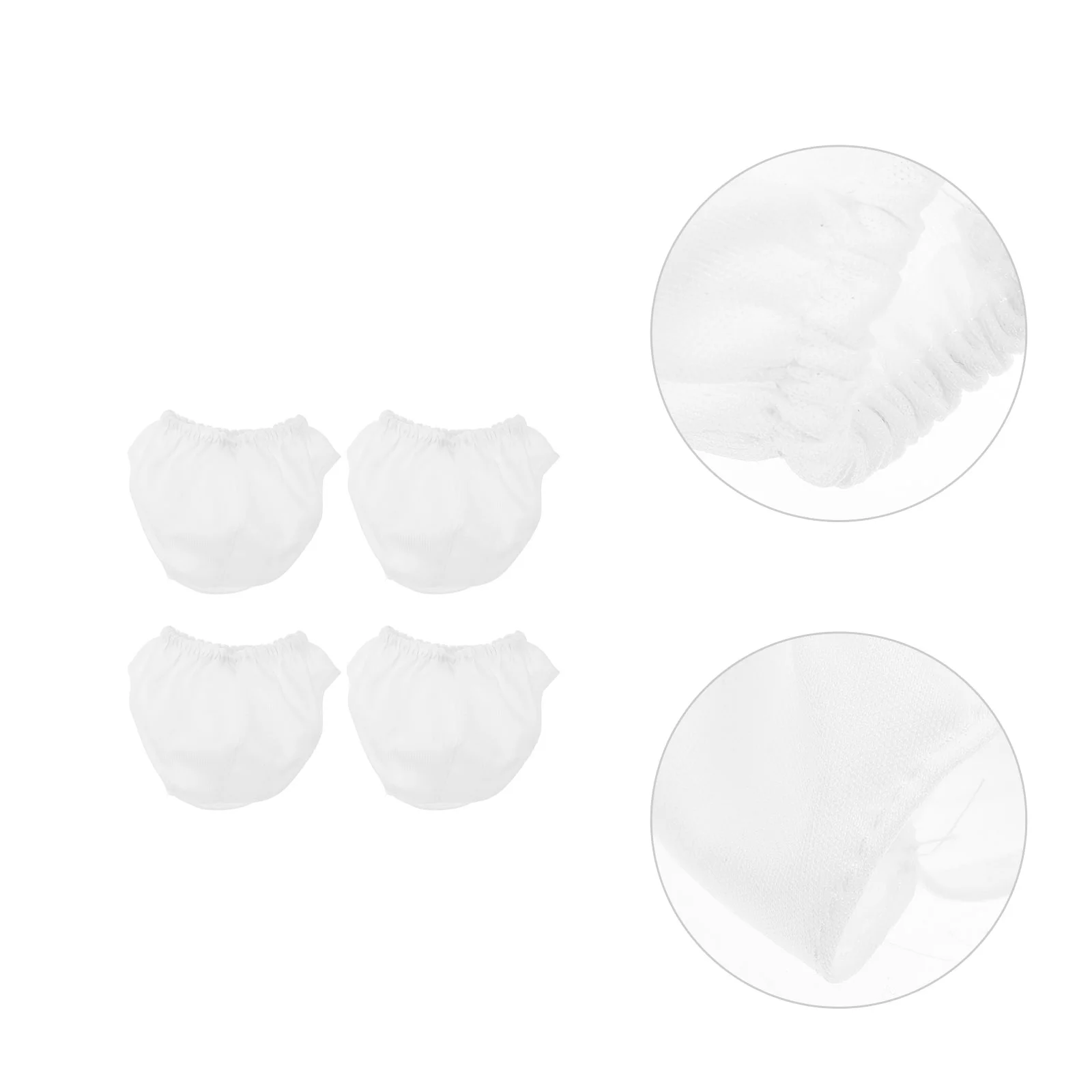 

4 Pcs Toys Costume Decor Accessories Cloth Mini Baby Kids Dolls
