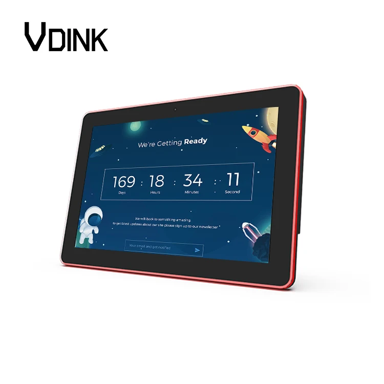 

Vdink Cheap Wall Mount Touch Screen Display Led Light Bar Digital Signage And Displays Conference Meeting Room Tablet