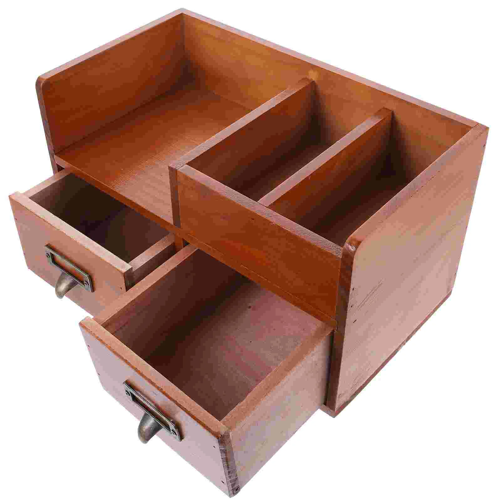 

Wooden Lipstick Box Cosmetics Storage Box Cosmetic Holder Makeup Storage Shelf