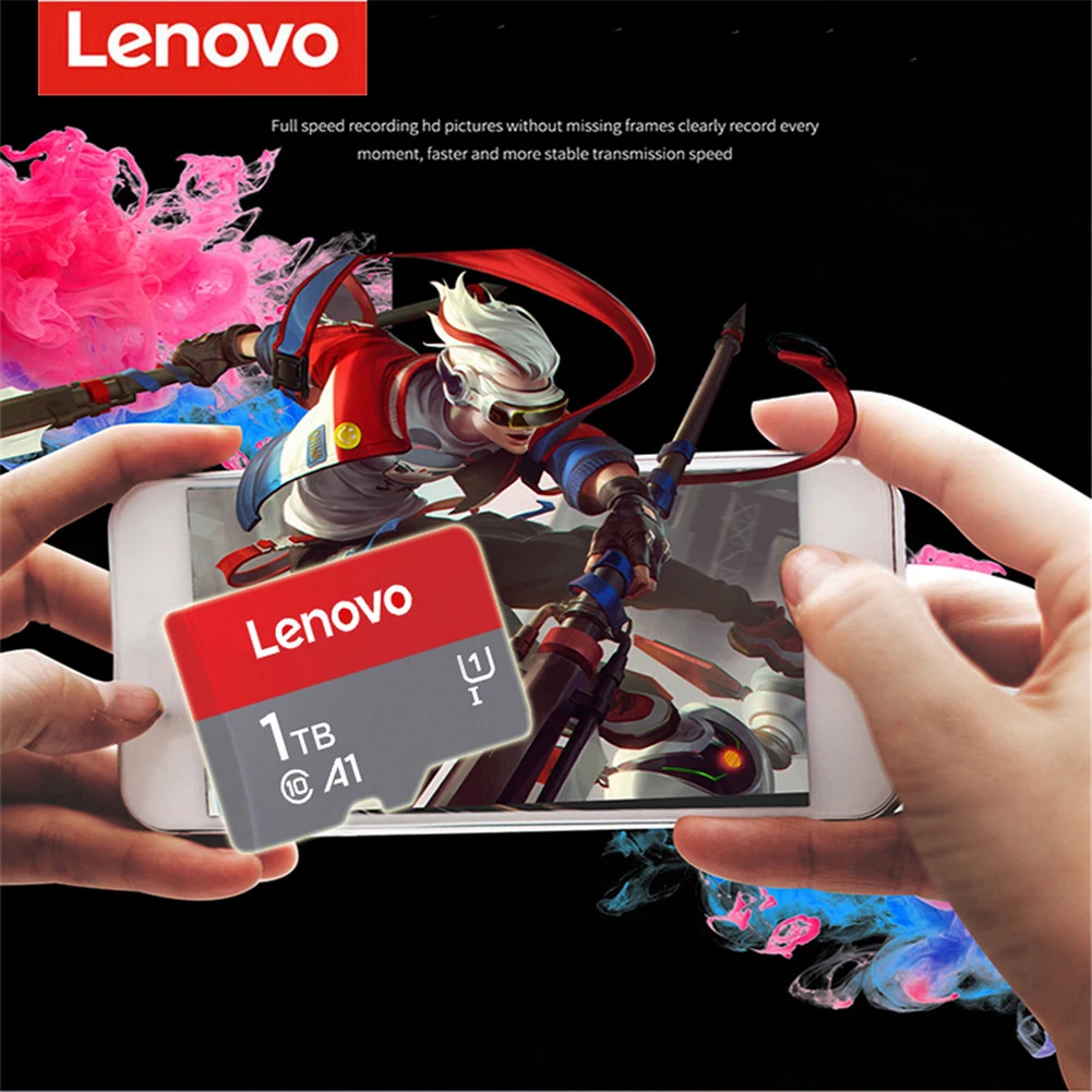 Оригинальная карта памяти Lenovo Ultra 1 ТБ 128 ГБ 32 64 256 16 SD/TF флэш-карта Mini SD TF-карта для