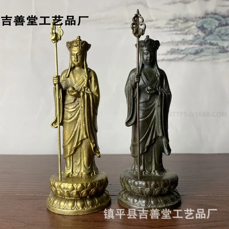 Статуя Будды Ksitigarbha из сплава