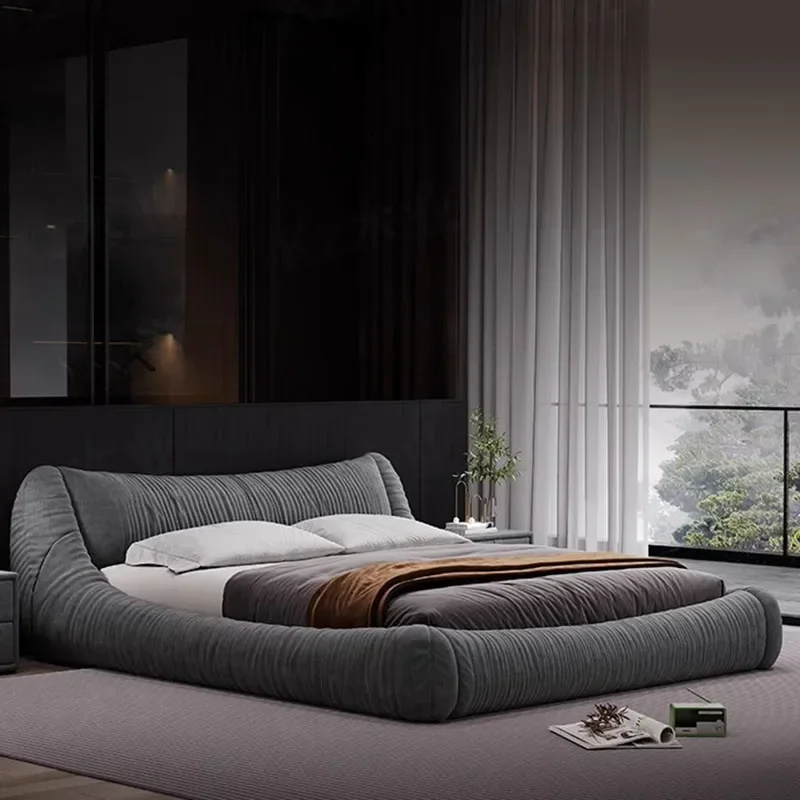 Королевская двуспальная кровать для детей двойная нордическая