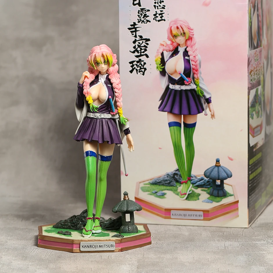 

Фигурка Kanroji Mitsuri из серии рассекающий демонов хэшира, модель, украшения в подарок