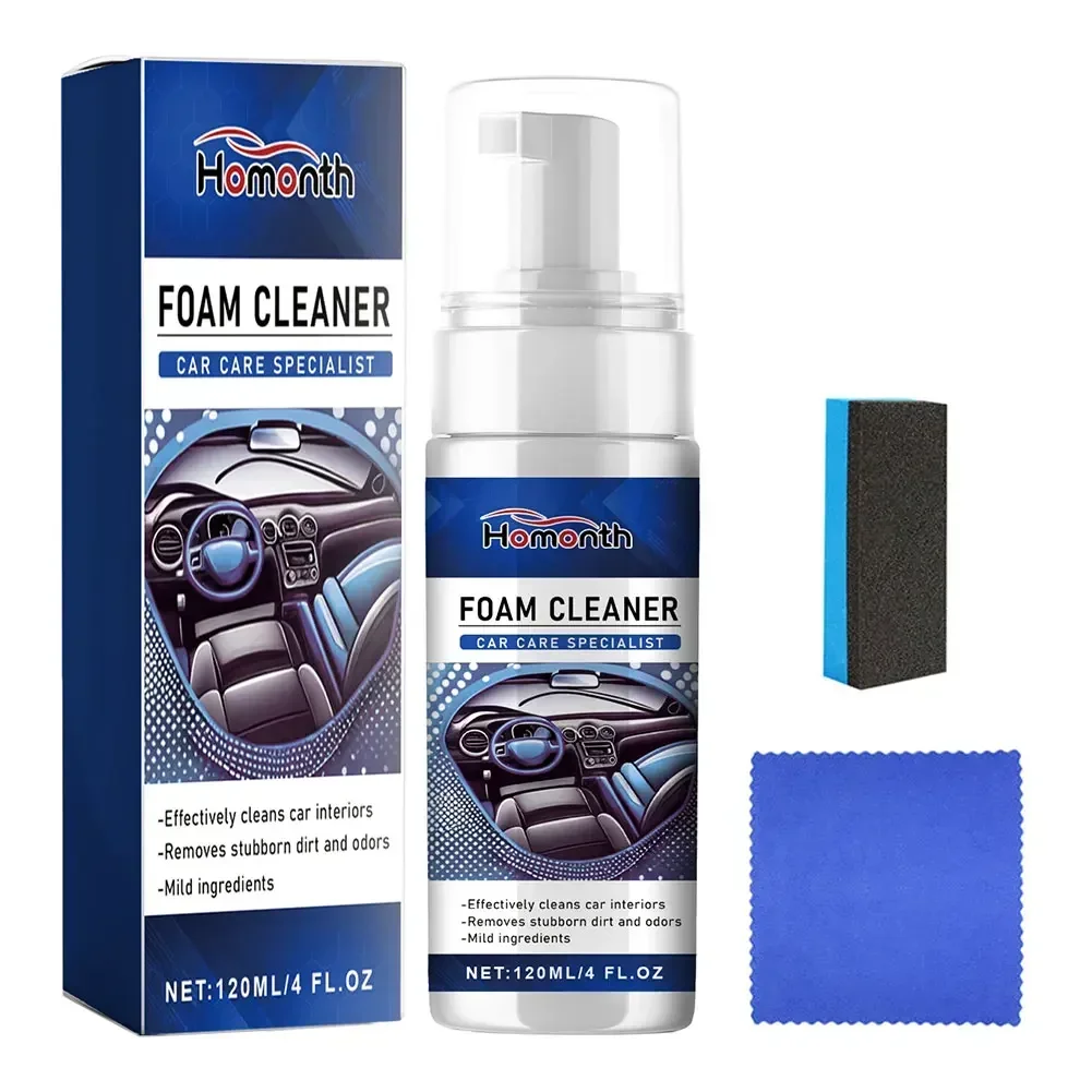 Очиститель пены для автомобиля многофункциональный очиститель салона кожаное