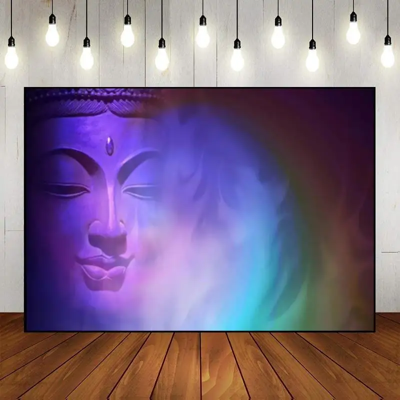 

Statue of Buddha Baby Shower Renaiss Background Custom Birthday Backdrop Party Photography Backdrops Decoration Photo Studio