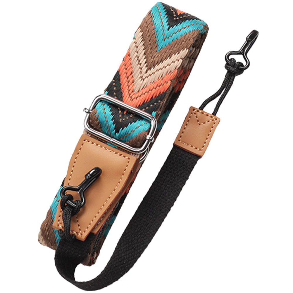 

Ukulele Shoulder Strap Double J Hook Harness Diagonal Span Adjustable Belt Nylon Instrument Accessories Braid Guitar
