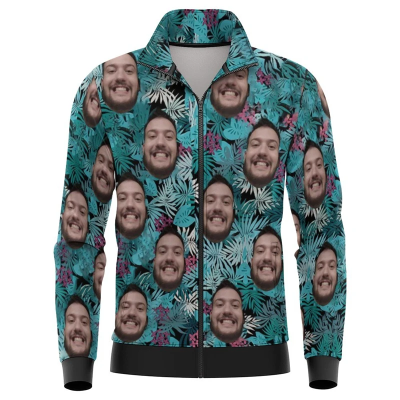 Куртка Мужская/Женская с 3D-принтом забавный дизайн изображением лица подарок на