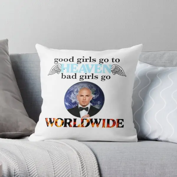 

Наволочка для подушки с принтом питбуля для хороших девушек, наволочка для подушки в стиле аниме, модная декоративная наволочка для дивана, ...