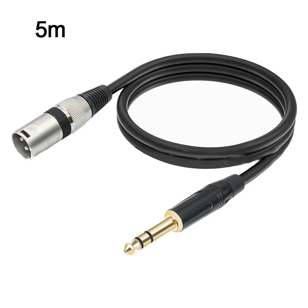 Kabel audio stereo TRS męski kabel mikrofon utleniający opakowanie zawartość części nazwa wsparcie zasilania przeciwzakłóceniowe