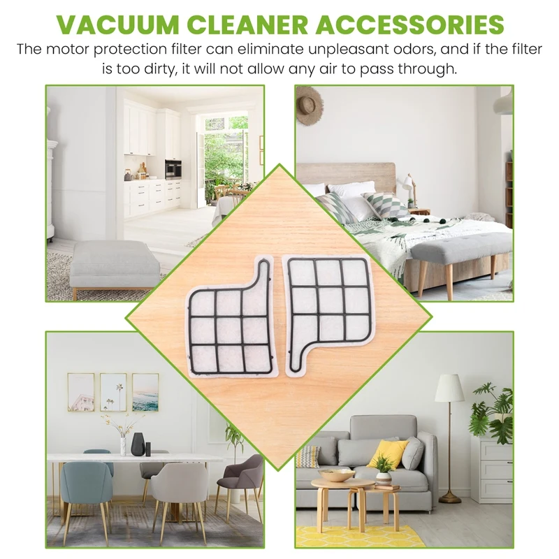 3 шт. фильтр для защиты двигателя защитный подходит Vorwerk Kobold VK 135 и 136.