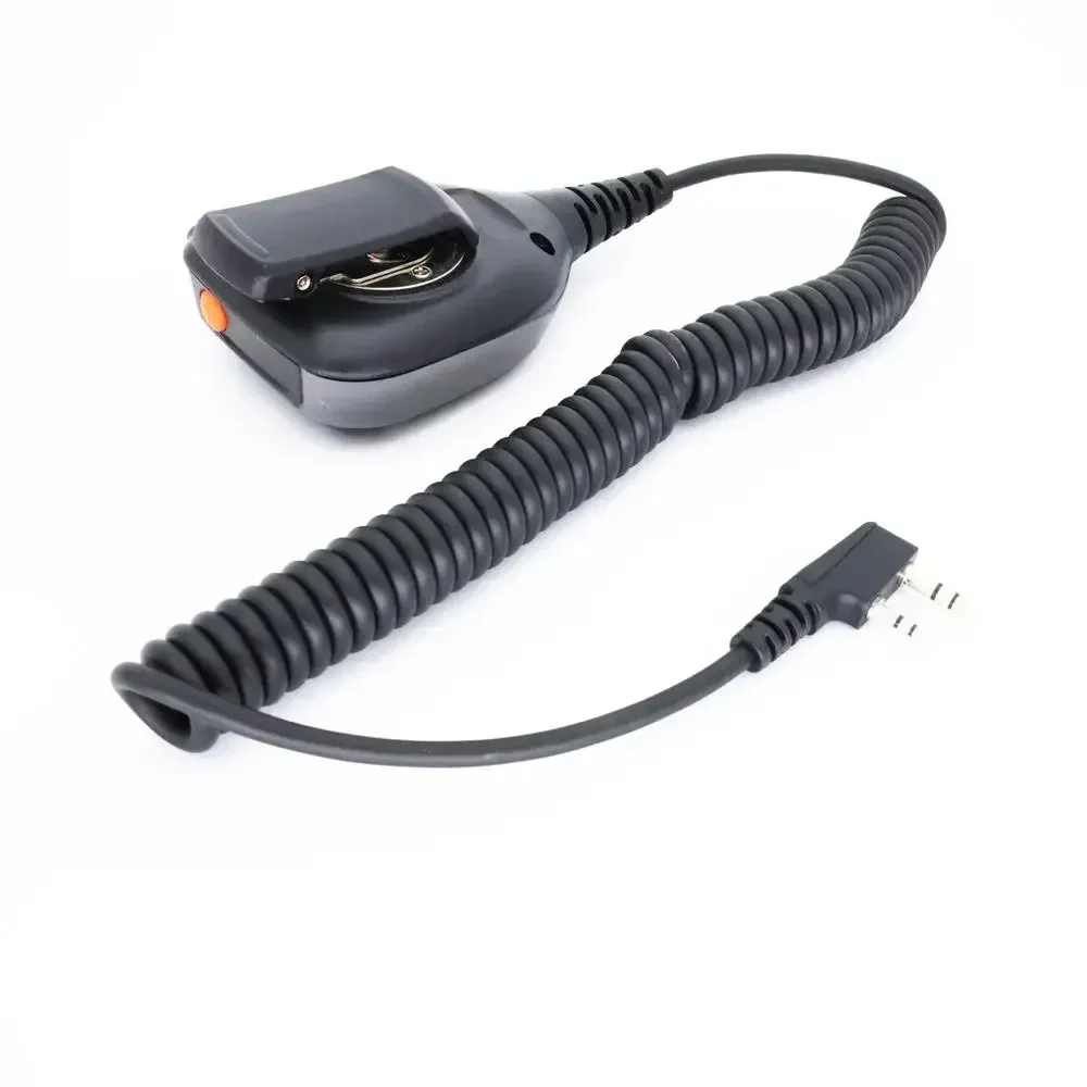 2-контактный K-тип металлическая панель PTT дистанционный микрофон портативный