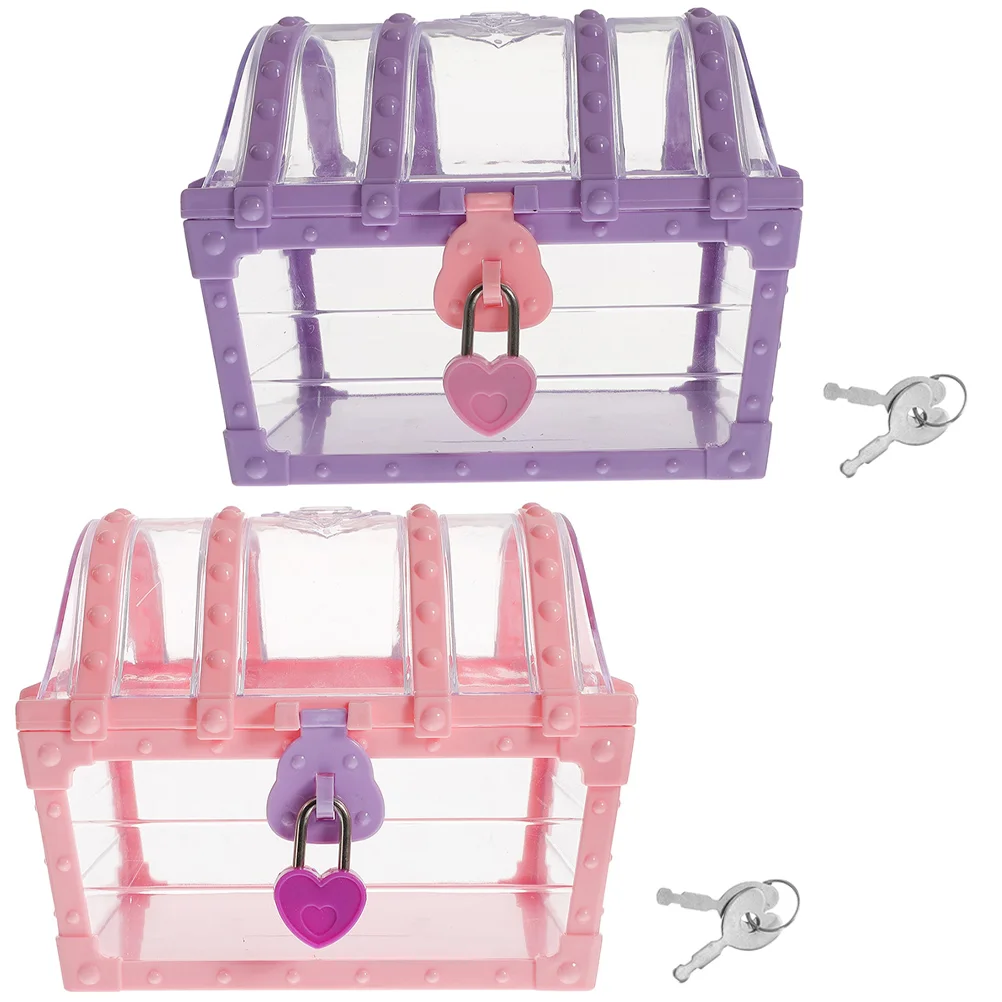 

2pcs Trinket Keepsake Treasure Pirate Keepsake Box Small Box Party Favors