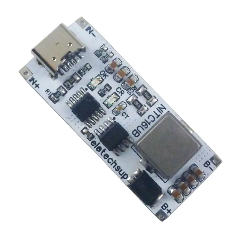 Фото 2A/4A 4-12-элементный модуль зарядного устройства NIMH TYPE-C DC 5V Boost BMS CC/CV NiCd для аккумуляторов 4,8 В 6 В 7,2 В 8,4 В 9,6 В 10,8 В 12 В 13,2 В 14,4 В №1