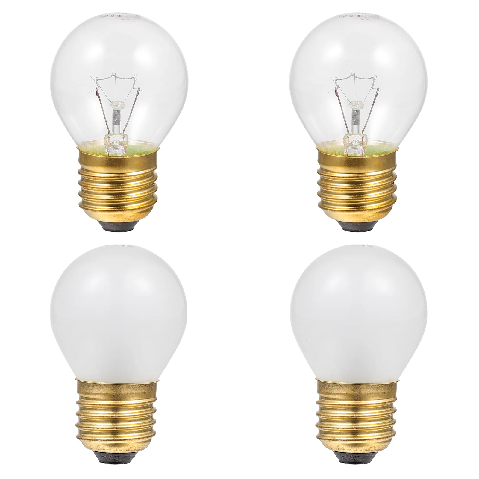 

4PCS E27 Base Oven Bulb High Temperature Resistant Tungsten 40W Light Bulb