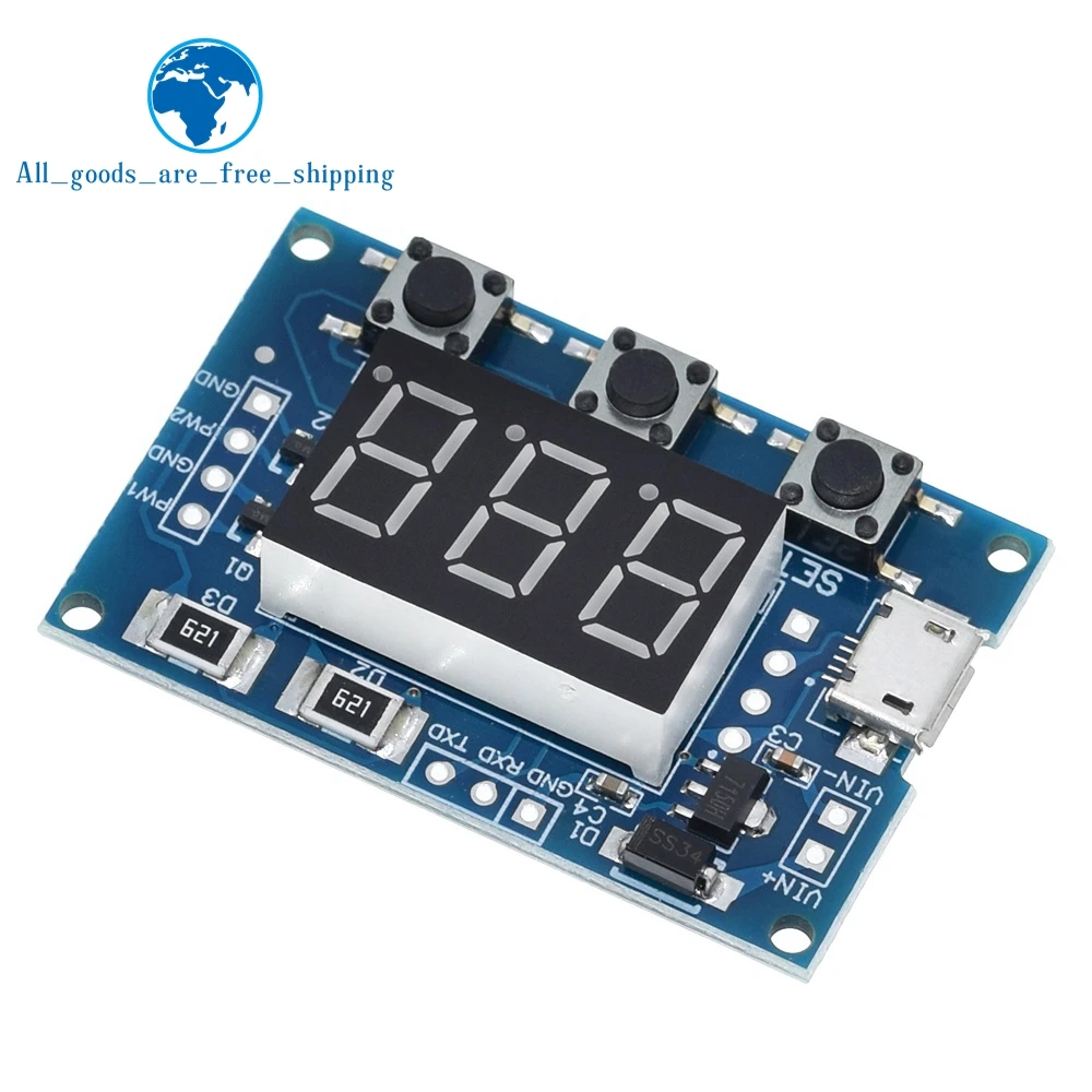 

Генератор сигнала TZT DC 5-30V 2 канала