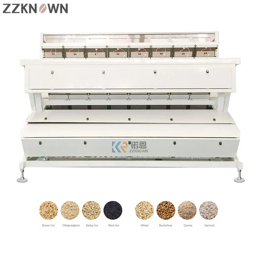 Индивидуальная пластиковая сортировочная машина, 8 каналов, сортировочная машина для кофейных зерен, риса