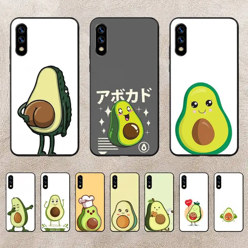 

Avocado Fruit Cartoon Phone Case For Huawei G7 G8 P7 P8 P9 P10 P20 P30 Lite Mini Pro P Smart Plus Cove Fundas