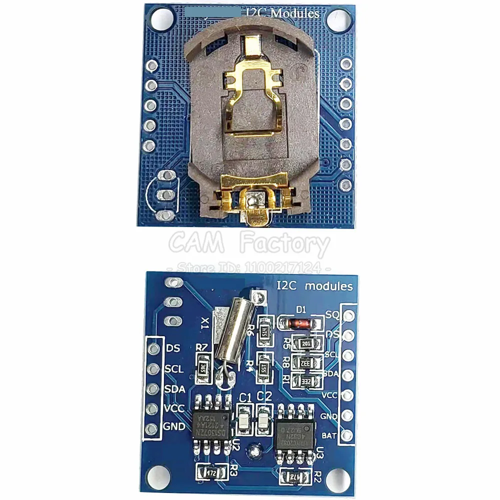 I2C RTC DS1307 AT24C32 Real Time Clock Module EEPROM Memory for AVR ARM PIC Tiny RTC I2C modules memory DS1307 Clock 32K I2C
