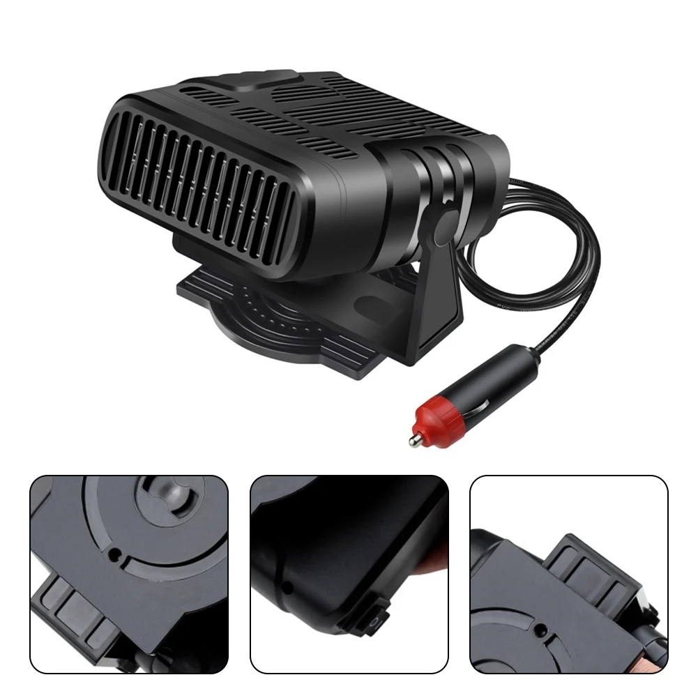 

Auto Car Heating Fan Car Heater Car Electronics 120W Cooling Demister Heating Portable Windshield Defogging 12V 24V