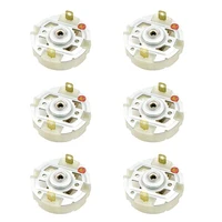 6pcs rs550 motor with copper brush charging drill electric screwdriver brush holder