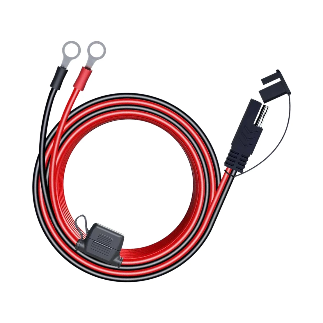 12V 24V 16AWG SAE к уплотнительному кольцу кабель для зарядки аккумулятора
